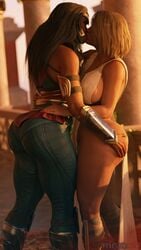 diana prince from dc by rigid3d