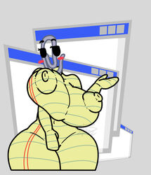 1girls animate_inanimate anthro anthrofied areolae artist_signature ass big_ass big_breasts big_butt blushing bottom_heavy breasts butt clippy computer_screen computer_window female female_only genderbend half-closed_eyes half_body hand_covering_pussy hips huge_ass huge_breasts huge_butt huge_thighs humanoid joke_art large_ass large_breasts large_butt large_nipples microsoft microsoft_windows nude object_character object_head paper paper_texture paperclip questioning sentient_object simple_background solo solo_female standing tan_body thick thick_ass thick_thighs thighs top_heavy utterlybrandsky voluptuous wide_hips windows_xp