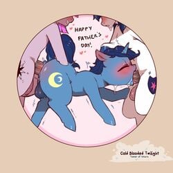 1:1 1futa 2021 2boys balls blush brother brother_and_sister closed_eyes cold-blooded-twilight cutie_mark digital_media_(artwork) english_text equid equine father father_and_child father_and_daughter father_and_son fathers_day fellatio feral feral_on_feral feral_only friendship_is_magic furry futa_is_bigger futa_on_feral futa_on_male futa_with_male futanari futatwi gay genitals grin group group_sex gynomorph gynomorph/male hasbro heart hi_res horn incest intersex male male/male male_on_feral male_penetrated male_penetrating male_penetrating_male mammal my_little_pony night_light_(mlp) oral parent parent_and_child penetration penile penis rule_63 sex shining_armor_(mlp) sibling siblings simple_background sister smile son spitroast tagme text threesome twilight_sparkle_(mlp) unicorn younger_futanari