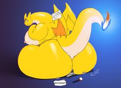 1boy 1girls anthro ass bbw big_ass big_breasts big_butt breasts butt canid canine charizard chubby chubby_female dragon english_text facesitting fat fat_ass fat_butt female fire hi_res huge_ass huge_butt kazecat larger_female male male/female nintendo overweight overweight_female pokémon_(species) pokeball pokemon pokemon_(species) size_difference smothering tail_fire text thick_ass thick_thighs video_games wings wolf yellow_body yellow_skin