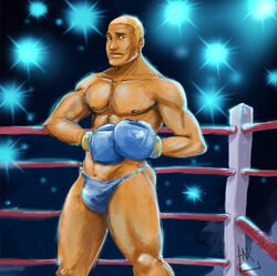 boxing_gloves disco_kid human jockstrap male male_only punch-out!! solo standing tagme tan_skin topless