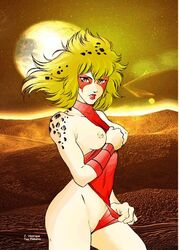 1girls 2d anime anime_nose anime_style blonde_hair cheetah cheetara furry girls iranian_mythology low_res middle_eastern solo tagme thundercats