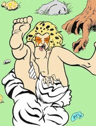 cheetara feet_up keltic looking_pleasured soles tagme thundercats toes tygra