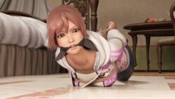 3d bondage dead_or_alive female honoka_(doa) iorel-renders