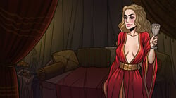 1girls cersei_lannister color colored female female_only game_of_thrones manitu solo tagme