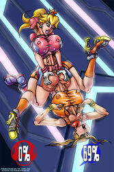 2futas bananacreamcake boobjob crossover futa_on_futa futanari gameplay_mechanics health_bar intersex mario_(series) mario_strikers metroid nintendo old_art old_artwork orange_shorts paizuri paizuri_under_clothes pink_shorts princess_peach samus_aran super_smash_bros. super_smash_bros._brawl super_smash_bros._for_nintendo_3ds_and_wii_u super_smash_bros._melee super_smash_bros._ultimate transmorpher_dds