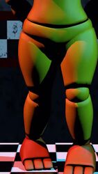 3d animated anthro female five_nights_at_freddy's fnaf robot shorter_than_10_seconds solo sound tagme toy_chica_(fnaf) toy_chica_(love_taste) video webm