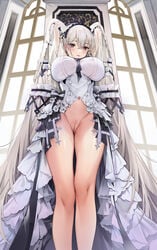 azur_lane formidable_(azur_lane) gothic_lolita lolita_fashion nopan pussy pussy_juice uncensored yamiiv