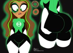 green lantern from dc by mr valentine00