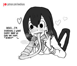 tsuyu asui from my hero academia by lewdluna