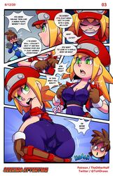 capcom comic mega_man mega_man_legends mega_man_volnutt roll_caskett tagme the_other_half video_games