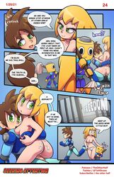 capcom comic mega_man mega_man_legends mega_man_volnutt roll_caskett servbot tagme the_other_half underling video_games