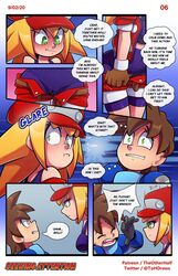 capcom comic mega_man mega_man_legends mega_man_volnutt roll_caskett tagme the_other_half video_games