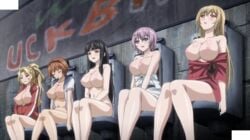 2010s 2d 5girls ahe_gao animated bathroom black_hair blonde_hair bottomless breasts breasts_out breasts_out_of_clothes brown_hair censored clothed clothed_female clothed_female_nude_female ebihara_urara edit edited exposed_breasts female fucktoy hairband human_urinal ichinose_anna ichinose_riko indoors jacket large_breasts long_hair mind_break mizushima_kaho mosaic_censoring multiple_females naked nipples nude nude_female okita_asuka open_shirt over_1080p png ponytail pregnant_female purple_hair rin_x_sen_+_ran->sem:_cross_mix rin_x_sen_+_ran_-_sem_cross_mix school school_uniform screencap shirt_down short_hair straight tied_hair topless topless_female urinal