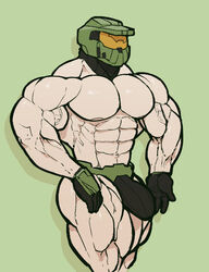 master chief from halo (game) by ripped-saurian