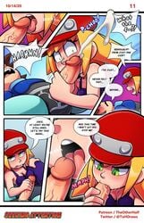 capcom comic mega_man mega_man_legends mega_man_volnutt premature_ejaculation roll_caskett tagme the_other_half video_games