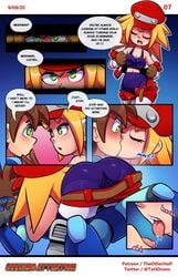 capcom comic mega_man mega_man_legends mega_man_volnutt roll_caskett tagme the_other_half video_games