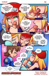 capcom comic mega_man mega_man_legends mega_man_volnutt roll_caskett tagme the_other_half video_games