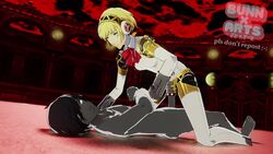 1boy 1girls 3d 3d_animation accurate_art_style aegis_(persona) aigis_(persona) android android_girl animated artificial_vagina atlus blonde_hair blue_eyes bow bunnxarts defeated defeated_hero female female_on_top femdom forced light-skinned_female light_skin long_pussy makoto_yuki male male/female malesub megami_tensei minato_arisato moaning moaning_in_pleasure official_style original_voice penetration penis persona persona_3 pleasure_face rape robot robot_girl sega sex shadow shadow_(persona) shadow_makoto short_hair short_hair_female short_hair_male shorter_than_30_seconds shorter_than_one_minute shorter_than_two_minutes sound straight tagme vagina vaginal video