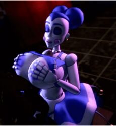 1boy 1girls 3d 3d_(artwork) 3d_animation 3d_model animated ballora ballora_(fnafsl) ballora_(spiderjunior10) big_breasts big_penis five_nights_at_freddy's five_nights_at_freddy's:_sister_location fnaf milf paizuri scottgames scrapkill sister_location spiderjunior10 springtrap springtrap_(fnaf) straight