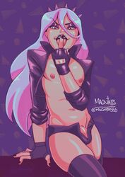 2020 character_request girly lipstick magnta male_focus male_only nipples original original_character penis source_request