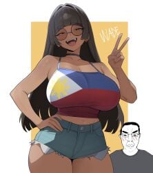 1boy1girl 1girl1boy 2girl 4chan chud filipino filipino_female