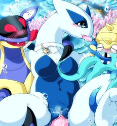 armaldo avian furry g-sun lugia nintendo omastar pokemon pokemon_(species) pokemon_focus pokemon_gsc pokemon_rgby pokemon_rse