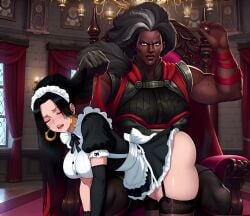 ai_generated amazon_lily ambessa_medarda animated animation arcane bent_over boa_hancock bounce bouncing_ass crossover degrading empress humiliation interracial jabbaman58 jiggle jiggle_physics league_of_legends maid maid_outfit mp4 one_piece pirate power_dynamic princess punishment shichibukai size_difference spank spankable_ass spanked spanked_ass spanked_butt spanking spanking_ass spanking_butt tagme video voice_acted woman_only yuri