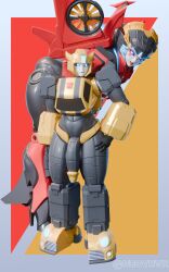 2026 3d 3d_(artwork) 3d_render autobot balls black_body bumblebee carrying_over_shoulder carrying_partner cock cybertronian female male mengsk red_body thick_thighs transformers windblade yellow_body