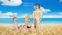 beth_smith gigantic_penis huge_breasts imminent_incest interspecies morty_smith mother_and_son mr._nimbus rick_and_morty sbb