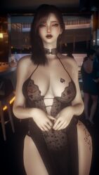 1girl 1girls 2026 3d 4k areola areolae asian asian_female background baggy_eyes bar beautiful belly belly_button big_breasts big_lips black_lipstick black_nails blue_eyes bnwo breasts brown_hair brunette brunette_hair chromatic_aberration crashbanditkut crowd depth_of_field detailed_background dress earrings eye_bags eyebrows eyelashes eyelids eyeshadow female hair hi_res high_resolution highres human indoors inside light-skinned_female light_skin lips lipstick long_eyelashes long_hair long_nails looking_at_viewer luxury makeup mascara mature mature_female mature_woman nail_polish nails navel night nipple_piercing nipples original original_character panties people people_in_background pierced_nipples piercing piercings pinup qos qos_tattoo queen_of_spades queen_of_spades_symbol queen_of_spades_tattoo see-through see-through_clothing self_upload snowbunny solo solo_female solo_focus standing straight straight_hair tattoo tattoos thick thick_lips thick_thighs thighs tummy virt-a-mate virtamate young young_female