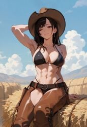 1girls ai_generated female female_only final_fantasy final_fantasy_vii final_fantasy_vii_remake tagme tifa_lockhart