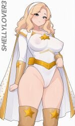 1girls ai_generated big_breasts pussy starlight_(the_boys) the_boys thick_thighs visible_nipples visible_pussy