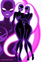 1girls ai_generated alien alien_girl anodite ben_10 ben_10_alien_force ben_10_omniverse ben_10_ultimate_alien breasts cartoon_network female gwen_tennyson gwen_tennyson_(alien_force) gwen_tennyson_(omniverse) gwen_tennyson_(ultimate_alien) jeanbombila666 lesbian lesbians long_hair male masturbation verdona