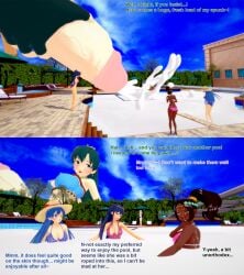 1futa 3d 4girls bikini cum cum_flood ejaculation english_text female fire_emblem fire_emblem:_the_binding_blade fire_emblem:_the_blazing_blade fire_emblem:_the_sacred_stones fire_emblem_engage florina_(fire_emblem) futa_giantess futanari giantess giantess_futa green_hair huge_cock intersex koikatsu lilina_(fire_emblem) lyn_(fire_emblem) lyndis_(fire_emblem) nintendo penis swimsuit tana_(fire_emblem) text timerra_(fire_emblem) xavierhuge
