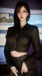 1girl 1girls 2026 3d 4k abs asian asian_female background beach beach_background beautiful bed bedroom belly belly_button big_lips blue_eyes breasts brown_hair brunette brunette_hair chromatic_aberration clothed clothing crashbanditkut day depth_of_field detailed_background earrings eyebrows eyelashes eyeshadow female fit fit_female hair hi_res high_resolution highres human indoors inside light-skinned_female light_skin lips lipstick long_eyelashes long_hair long_nails looking_at_viewer makeup mascara mature mature_female mature_woman nail_polish nails navel original original_character pants pinup room self_upload sfw shirt small_breasts solo solo_female solo_focus standing straight straight_hair thick thick_lips thick_thighs thighs tummy virt-a-mate virtamate young young_female