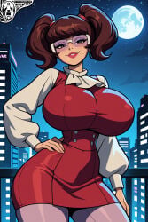 1girls aged_up ai_generated ass_bigger_than_head big_ass big_breasts big_thighs breasts breasts_bigger_than_head bubble_ass bubble_butt bust busty bythebrokenone chest curvaceous curvy curvy_figure digital_media_(artwork) enormous_ass enormous_breasts enormous_thighs female firm_ass gigantic_ass gigantic_breasts gigantic_thighs hanna-barbera hips hourglass_figure huge_ass huge_breasts huge_thighs hyper_ass hyper_breasts hyper_thighs large_ass large_breasts large_thighs legs light-skinned_female light_skin madelyn_dinkley massive_ass massive_breasts massive_thighs mature mature_female round_ass scooby-doo scooby-doo_abracadabra-doo slim_waist thick thick_ass thick_hips thick_legs thick_thighs thighs thighs_bigger_than_head voluptuous voluptuous_female waist wide_ass wide_hips wide_thighs