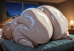 1boy ai_generated all_fours ass ass_bigger_than_body ass_bigger_than_breasts ass_bigger_than_head ass_bigger_than_torso ass_focus ass_up bear beard bed bedroom big_areola big_ass big_breasts big_butt big_hips big_nipples big_thighs bottom_heavy brown_beard brown_facial_hair brown_hair brown_mustache busty_boy busty_male chubby chubby_male civitai daddy dilf dumptruck_ass dumptruck_butt enormous_ass enormous_butt fat_ass fat_belly fat_butt fat_male gay gigantic_ass gigantic_butt hairy_ass hairy_chest hairy_male homosexual homosexual_male huge_ass huge_belly huge_breasts huge_butt hyper hyper_ass hyper_breasts in_heat jewelry male male_breasts male_only male_with_breasts mammal massive_ass massive_breasts mature_male moaning morbidly_obese nipple_piercing obese_male older_male on_bed open_mouth overweight_male polar_bear presenting raised_tail rear_view sagging_belly seductive short_hair solo ssbhm superchub sweat sweaty tail thick_ass thick_hips thick_legs thick_thighs ursid voluptuous voluptuous_body voluptuous_male white_body white_fur white_skin