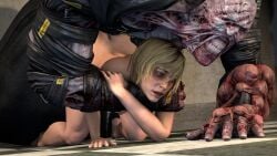 3d doggy_style nemesis_(resident_evil) resident_evil silent_hill