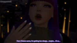 3d animated bloggameh breasts female fern_(sousou_no_frieren) frieren futa_on_female futanari intersex inverted_nipples large_breasts pubic_hair pussy sleep_molestation sleep_sex sleeping small_breasts soles sousou_no_frieren tagme vaginal_penetration video virt-a-mate virtamate