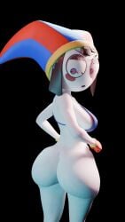 big_ass pomni pomni_(the_amazing_digital_circus) the_amazing_digital_circus