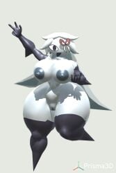 big_ass big_breasts big_nipples big_thighs edgyverse fundamental_paper_education fundamental_paper_education_oc margret_(edgyverse)