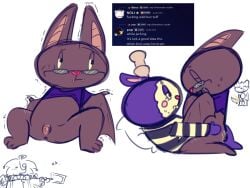cuckold happy_tree_friends intersex mime_(htf) oc ocxcanon peeing pussy_out riding_penis self_insert self_upload trans_man