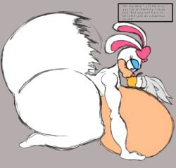anthro carrotia_the_rabbit female furry hyper_breasts hyper_butt jpg kaiserbatidrakugreydranol silver_the_hedgehog sonic_(series) tagme twitter_link