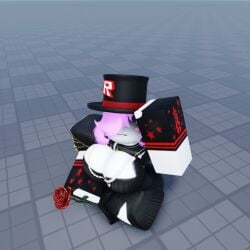 bloxtrap boobs boobs_focus catalog_avatar_creator female female_focus guest_(roblox) mafia_boss minstlu minstlu_oc nude_female oc oc_minstlu original_character original_female_character roblox roblox_avatar roblox_game robloxian ruby_(minstlu)