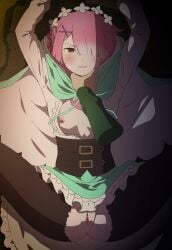 animated re:zero_kara_hajimeru_isekai_seikatsu rem_(re:zero) segal03 sound tagme video voice_acted