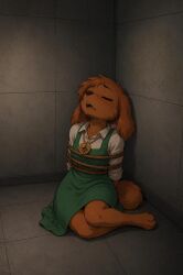 brown_body canine female_possession furry_female scp-963 scp_foundation