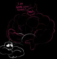 2boys bara before_sex big_ass big_cock big_penis daddy gay gay_sex grace_(roblox) imminent_sex intobuzzness john_grace_(grace) muscular muscular_male pecs penis_on_ass roblox s.n.a.p_(grace)