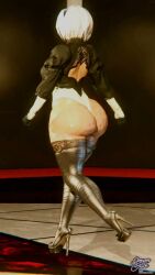 3d animated big_breasts bouncing_breasts cellulite high_heels huge_ass long_legs nier:_automata semper_jack tagme thick_thighs video walk_cycle wide_hips yorha_2b