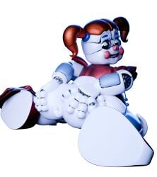 1girls 2026 3d 3d_render accurate_art_style accurate_body_type accurate_model accurate_proportions animatronic animatronic_female animatronic_girl ass baby_(fnafsl) background big_breasts big_butt breasts butt circus_baby circus_baby_(fnaf) circus_baby_(original) clown clown_girl duranomates eyes female female_only five_nights_at_freddy's five_nights_at_freddy's:_sister_location fnaf frog_pose green_eyes hair jordevoir looking_at_viewer orange_hair presenting_anus robot robot_girl robot_humanoid sister_location smile smiling solo solo_female thick_thighs thighs white_background white_body white_skin
